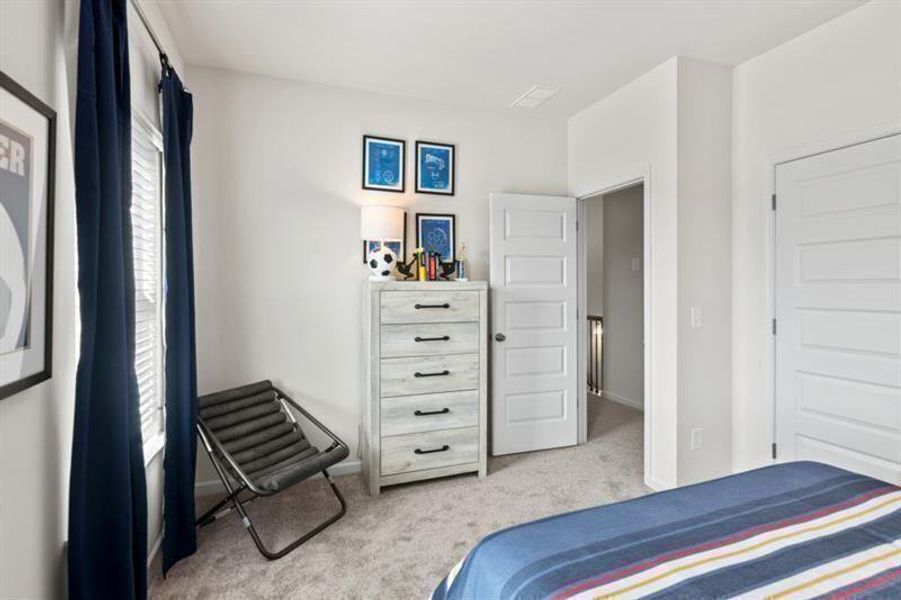 Furnished interior view inside a new home in Glen at Cave Springs, Douglasville (Image 31).