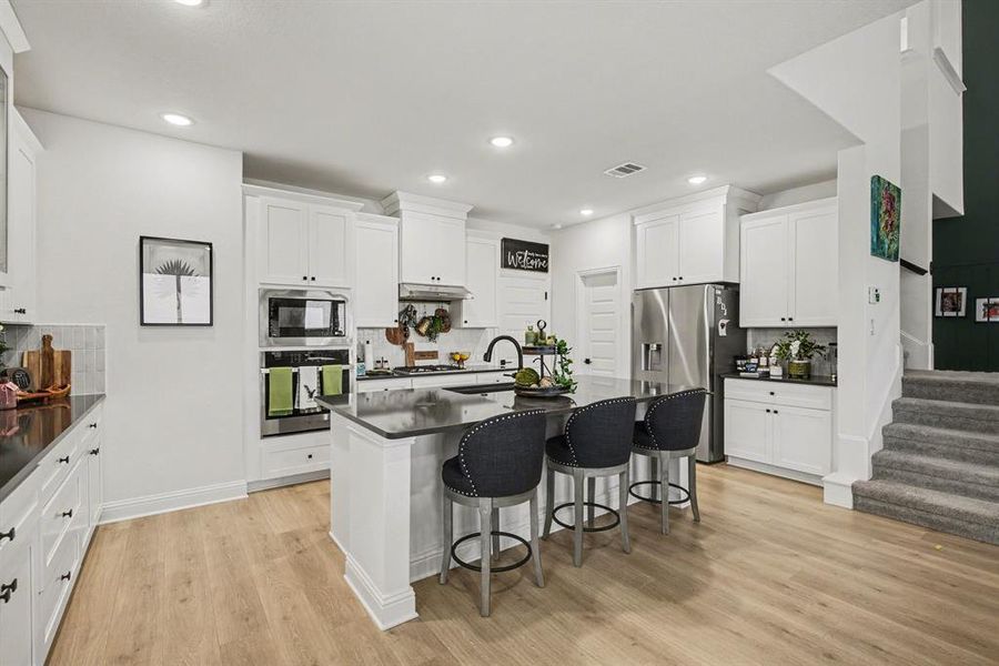 Furnished interior view inside a new home in Silo Mills, Joshua (Image 7).