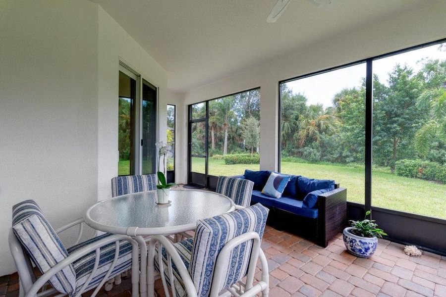 Furnished interior view inside a new home in , Vero Beach (Image 14).