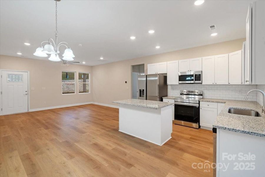 Furnished interior view inside a new home in , Yadkinville (Image 5). Furnished interior view inside a new home in , Yadkinville (Image 5).