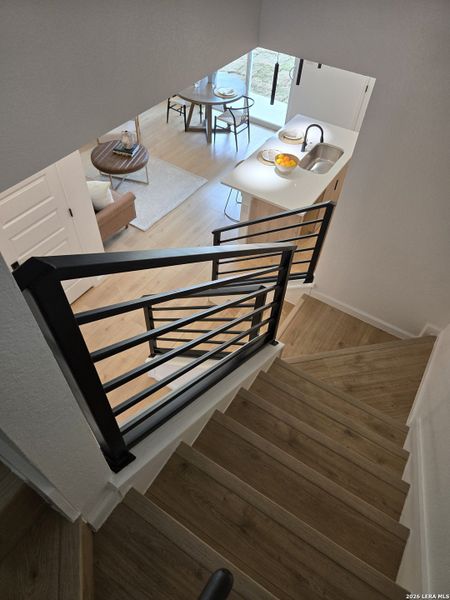 Close-up of interior finishes inside a home in , San Antonio (Image 22).