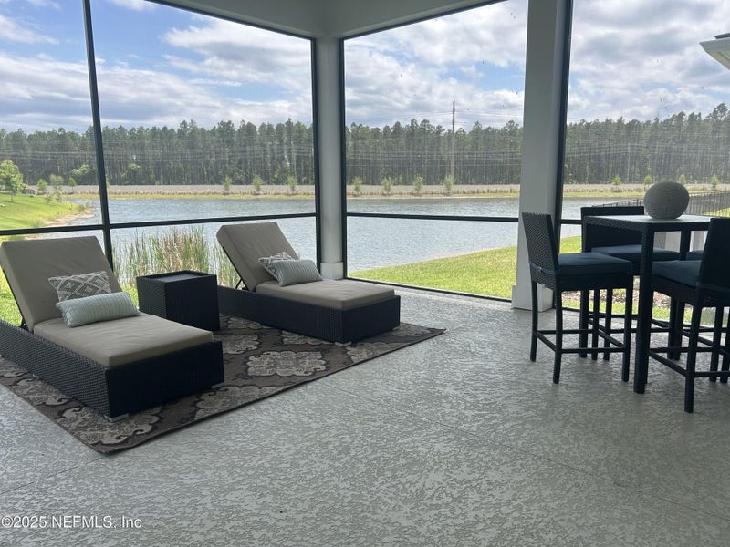Furnished interior view inside a new home in Middlebourne, St. Johns (Image 12).