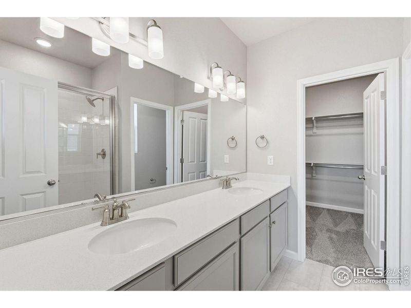 Furnished interior view inside a new home in Cordovan, Longmont (Image 7).