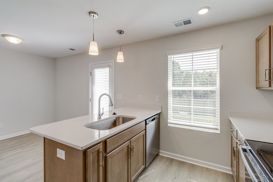 Furnished interior view inside a new home in Astoria, Columbia (Image 9).
