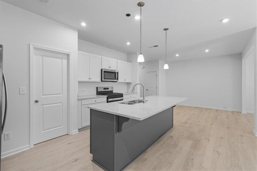 Furnished interior view inside a new home in Park Center Pointe, Austell (Image 14).
