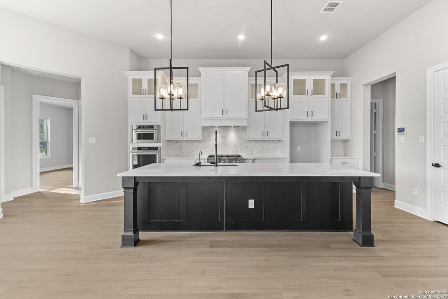Furnished interior view inside a new home in Potranco Acres, Castroville (Image 9). Furnished interior view inside a new home in Potranco Acres, Castroville (Image 9).