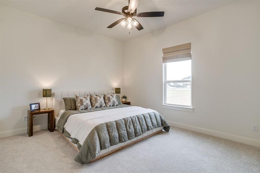 Furnished interior view inside a new home in , Fort Worth (Image 13).