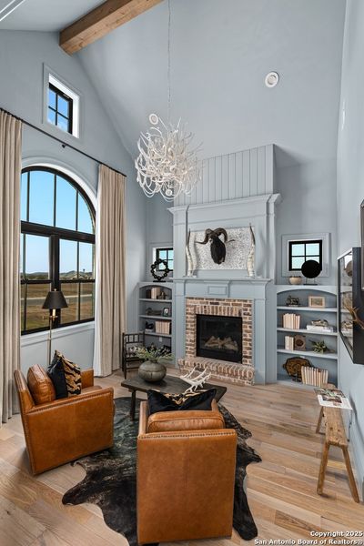 Furnished interior view inside a new home in , Kerrville (Image 14).
