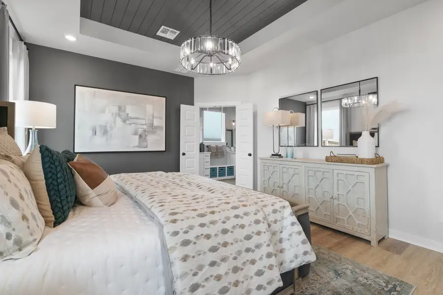 Furnished interior view inside a new home in Briarwood, Elgin (Image 9). Furnished interior view inside a new home in Briarwood, Elgin (Image 9).