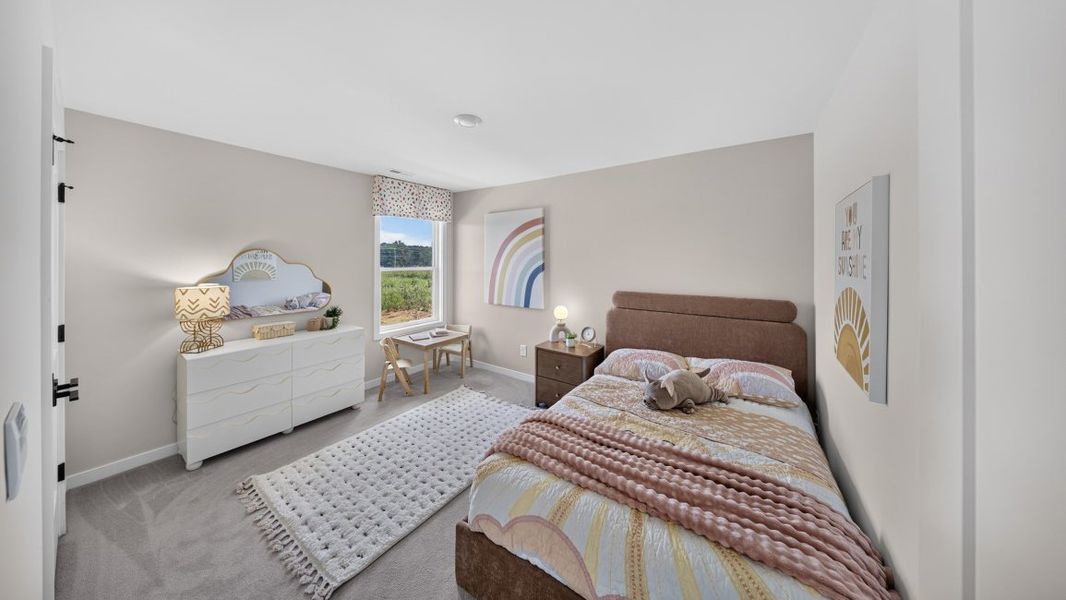 Furnished interior view inside a new home in Westport, York (Image 41).