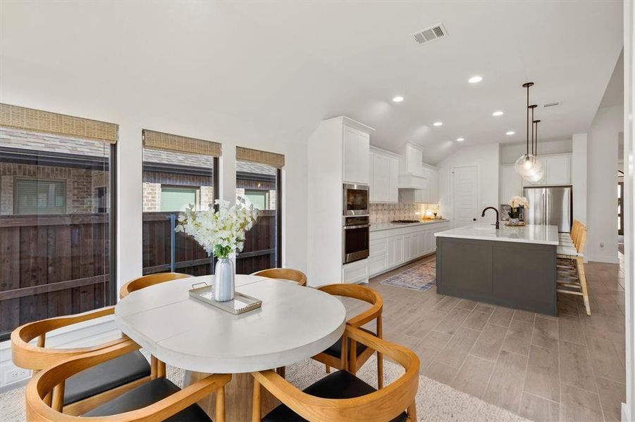 Furnished interior view inside a new home in , Lavon (Image 10). Furnished interior view inside a new home in , Lavon (Image 10).