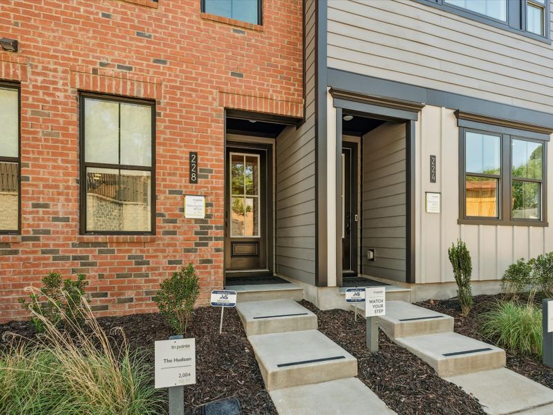Representative exterior details of a home built from the Hudson by Tri Pointe Homes in Old Town Village, Waxhaw (Image 28).