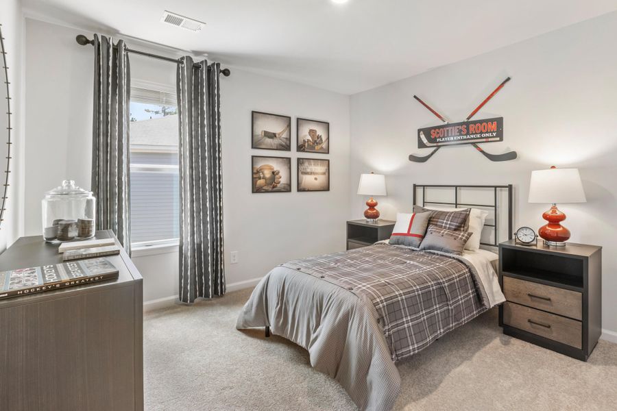Furnished interior view inside a new home in Pineview North, Summerville (Image 14).