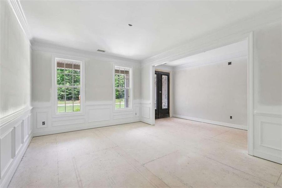 Spacious, unfurnished interior of a new home in Whitestone, Douglasville (Image 24).