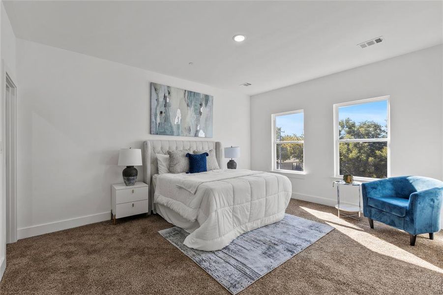 Furnished interior view inside a new home in , Grand Prairie (Image 22).