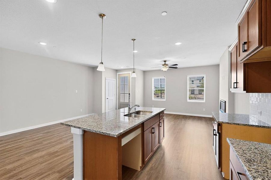 Furnished interior view inside a new home in Solterra Texas, Mesquite (Image 5).