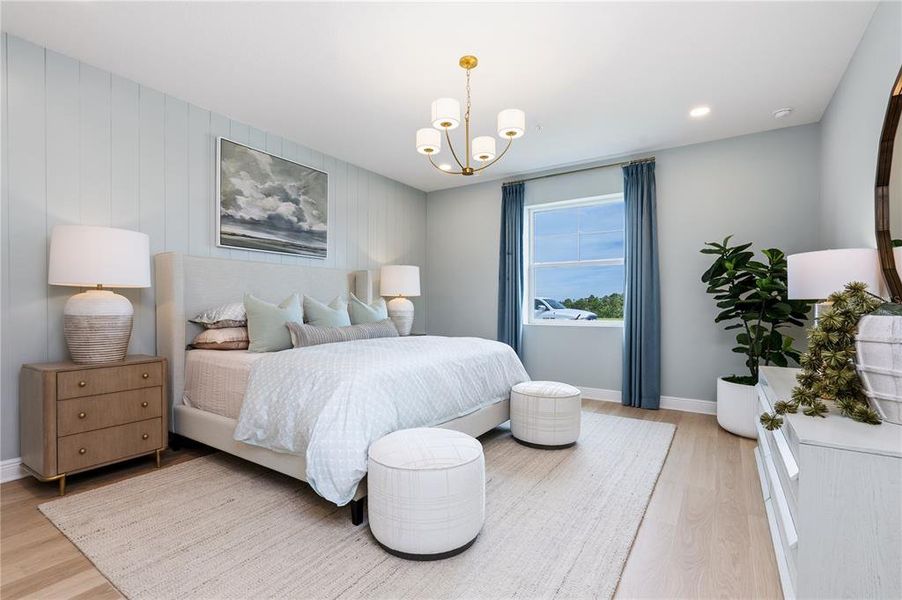 Furnished interior view inside a new home in Palmera at Wellen Park, North Port (Image 5).