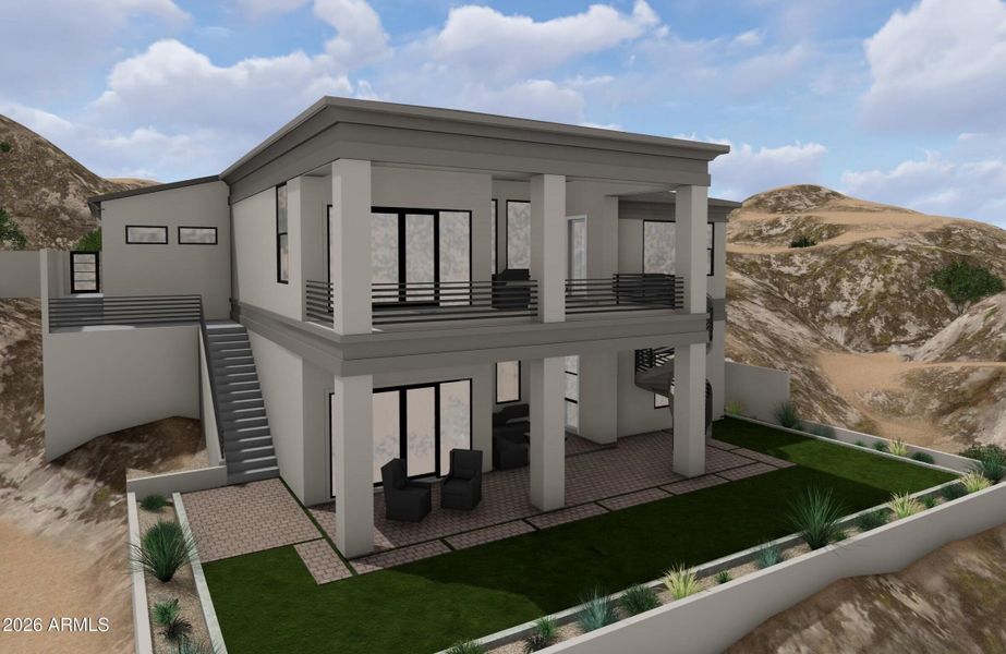 Rear Elevation - Standard B