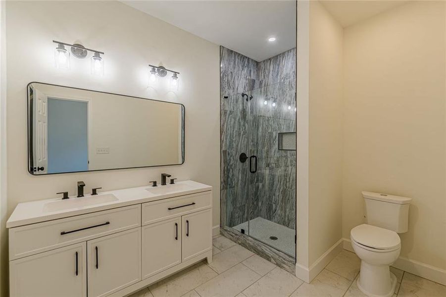 Furnished interior view inside a new home in , Stone Mountain (Image 15). Furnished interior view inside a new home in , Stone Mountain (Image 15).