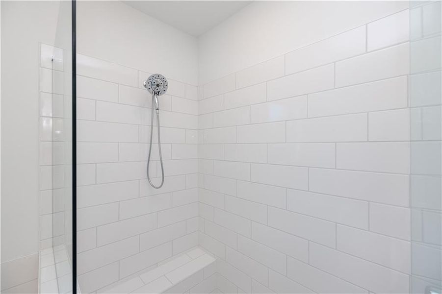 Furnished interior view inside a new home in IveyBrooke, Alpharetta (Image 32).