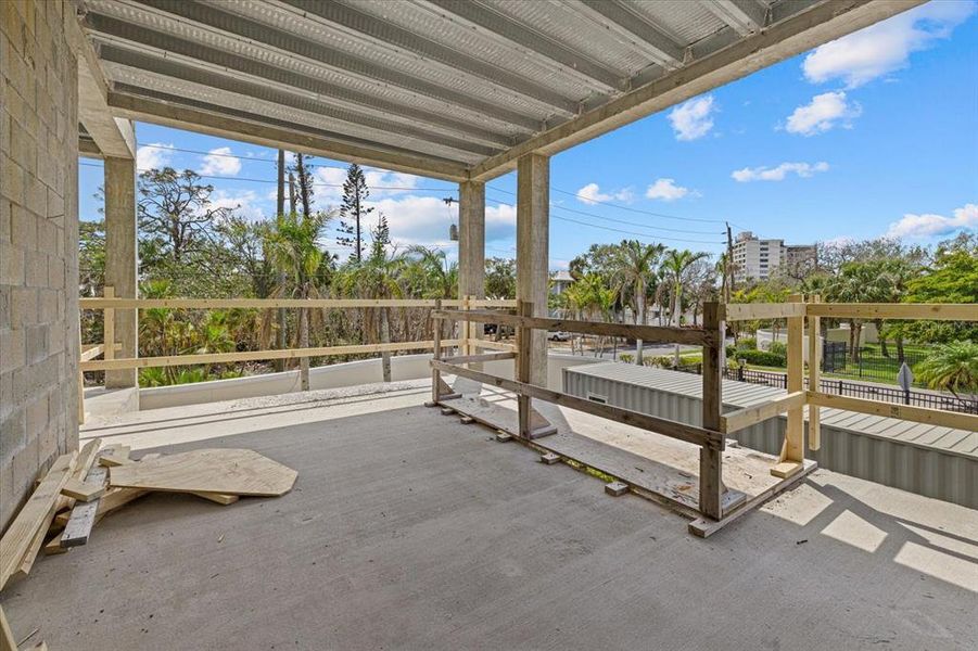 In-progress construction of a new home in , Sarasota, FL (Image 29).