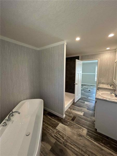 Furnished interior view inside a new home in , Eatonton (Image 7).