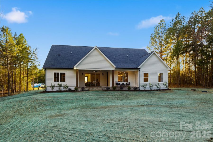 Exterior details and patio area of a home in , Midland (Image 25).