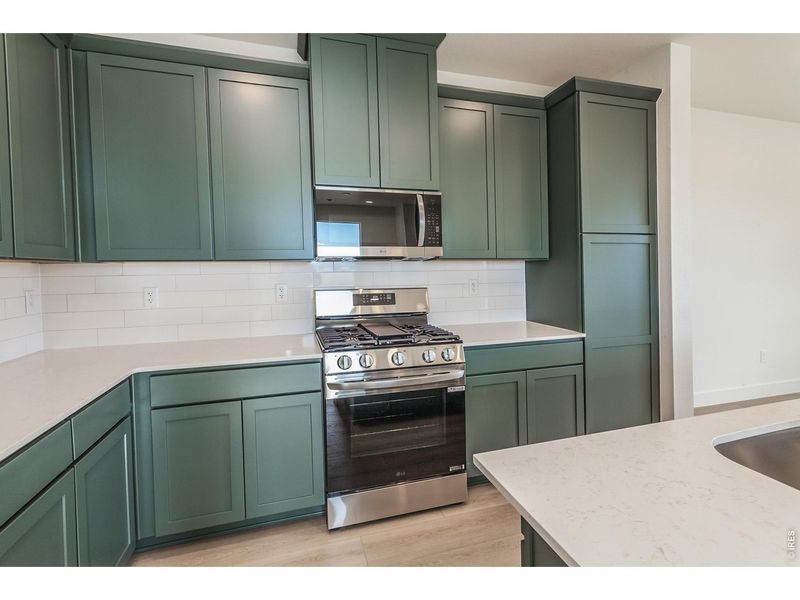 Furnished interior view inside a new home in , Timnath (Image 3).