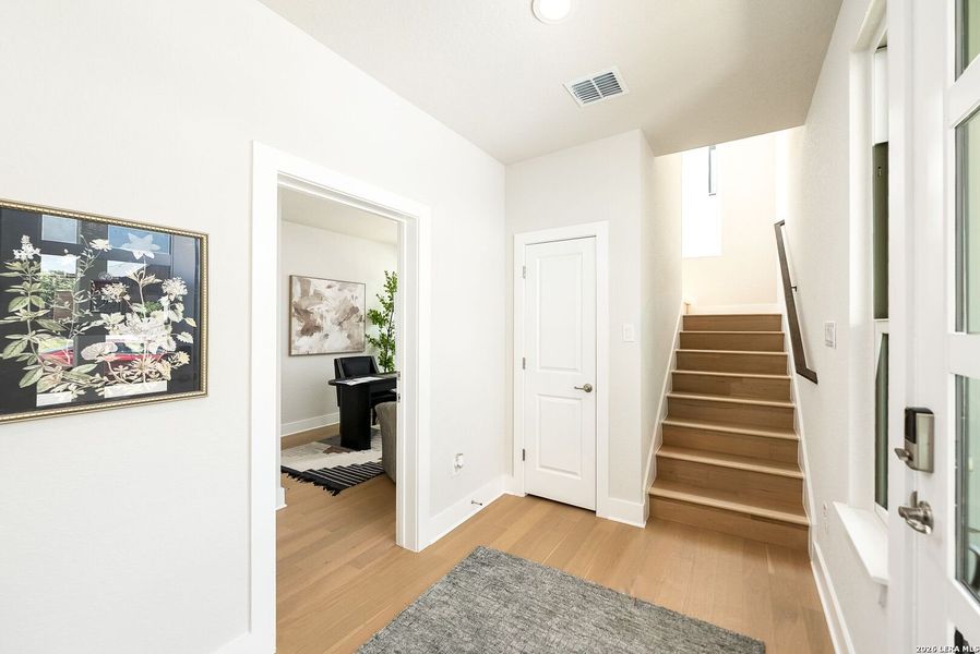 Furnished interior view inside a new home in Victoria Commons, San Antonio (Image 12).