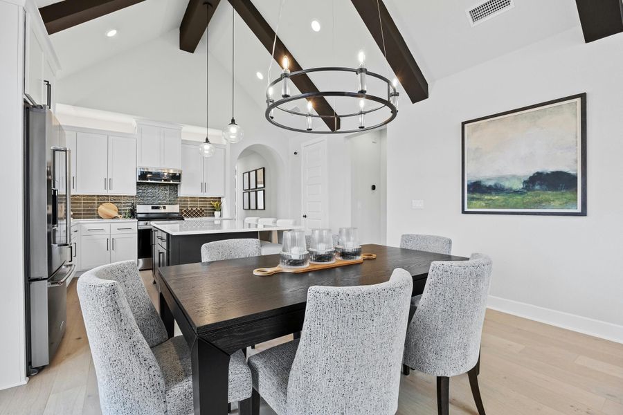Furnished interior view inside a new home in Candela South, Richmond (Image 9).
