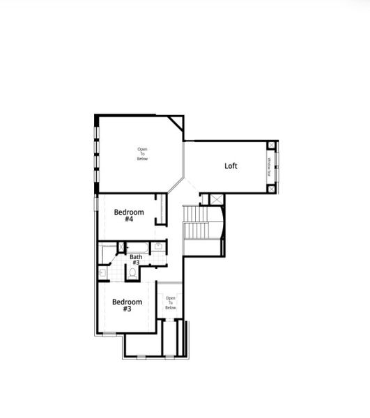2D floor plan layout for the Middleton by Highland Homes in Landmark, Denton, TX (Image 5). 2D floor plan layout for the Middleton by Highland Homes in Landmark, Denton, TX (Image 5).