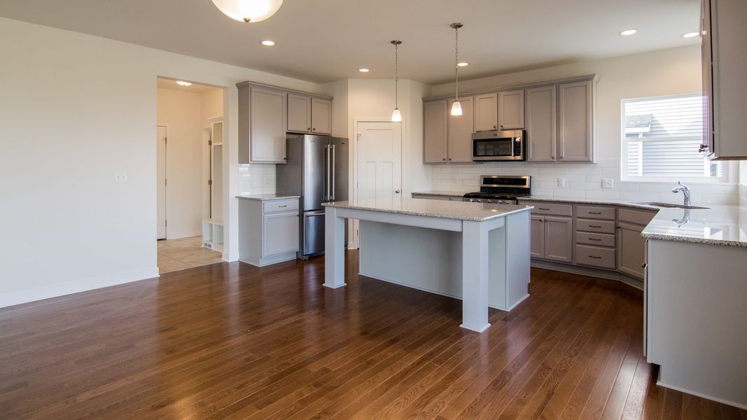 Representative furnished interior of a home built from the The Hartland by Norfolk Homes in Coronado Estates, Jackson (Image 36).