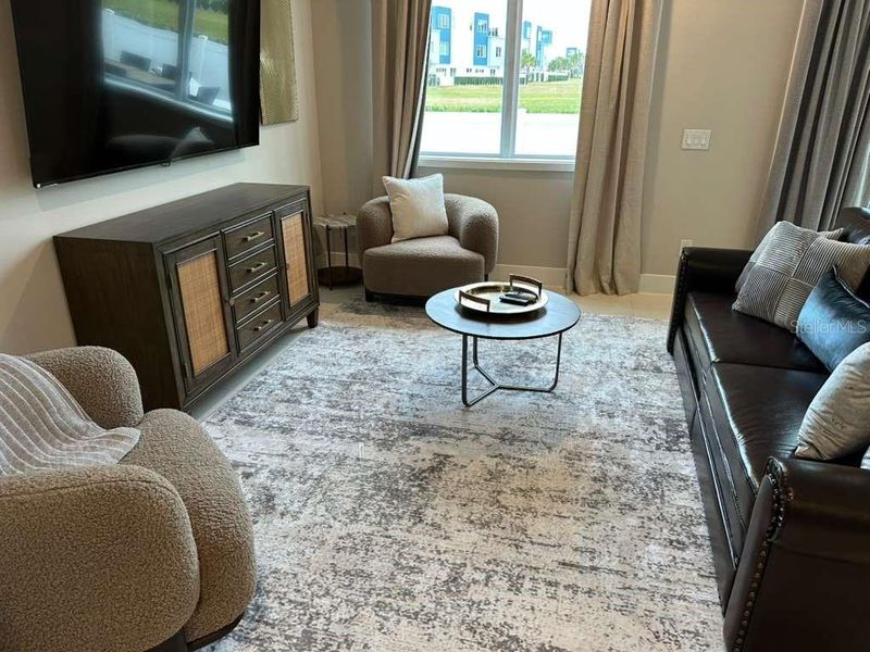 Furnished interior view inside a new home in , Reunion (Image 6).