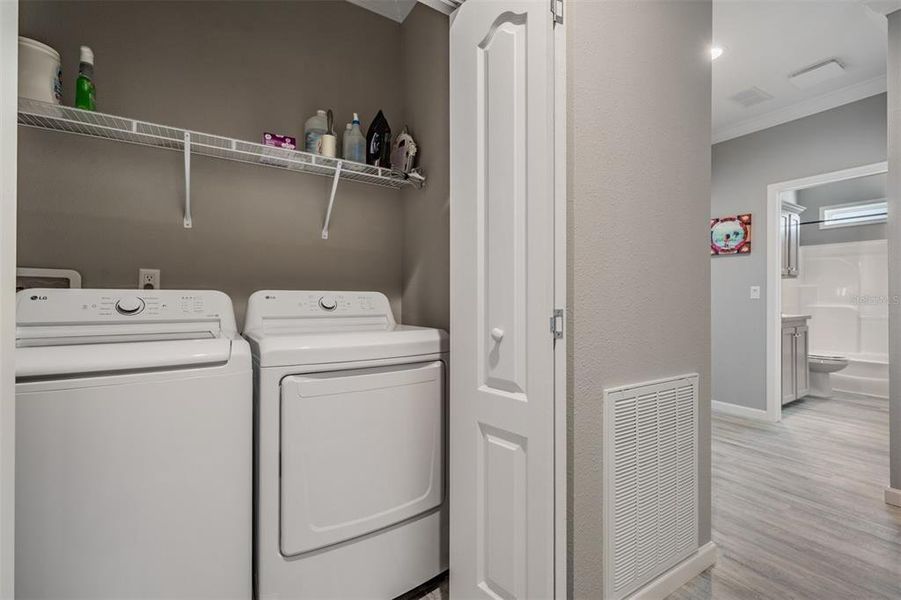 Furnished interior view inside a new home in , Zephyrhills (Image 32).