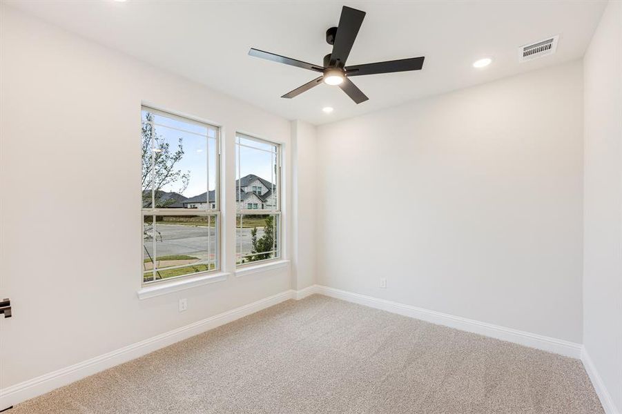Spacious, unfurnished interior of a new home in Woodstone, Providence Village (Image 29). Spacious, unfurnished interior of a new home in Woodstone, Providence Village (Image 29).