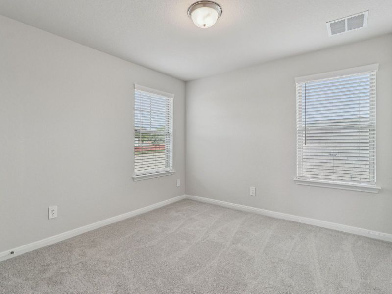 Spacious, unfurnished interior of a new home in Sagebrooke - Premier Series, San Antonio (Image 23). Spacious, unfurnished interior of a new home in Sagebrooke - Premier Series, San Antonio (Image 23).