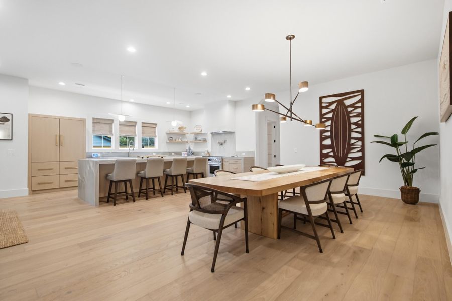 Furnished interior view inside a new home in , Mount Pleasant (Image 5).