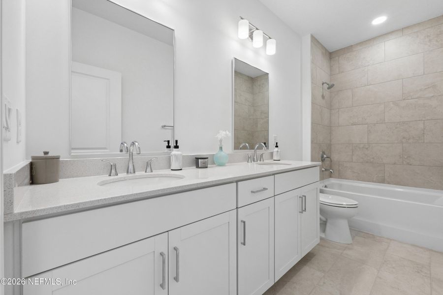 Furnished interior view inside a new home in , St. Augustine (Image 6).