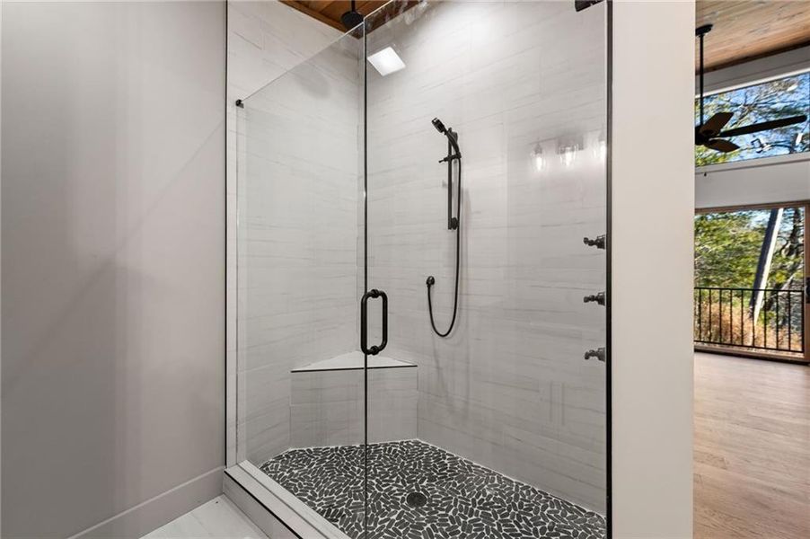 Close-up of interior finishes inside a home in , Blue Ridge (Image 17).