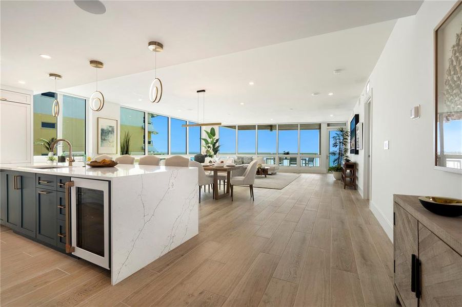 Furnished interior view inside a new home in , Sarasota (Image 10).