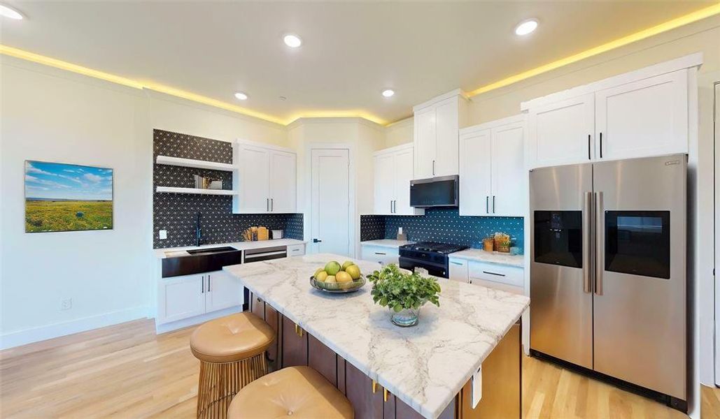 Furnished interior view inside a new home in , Irving (Image 10). Furnished interior view inside a new home in , Irving (Image 10).