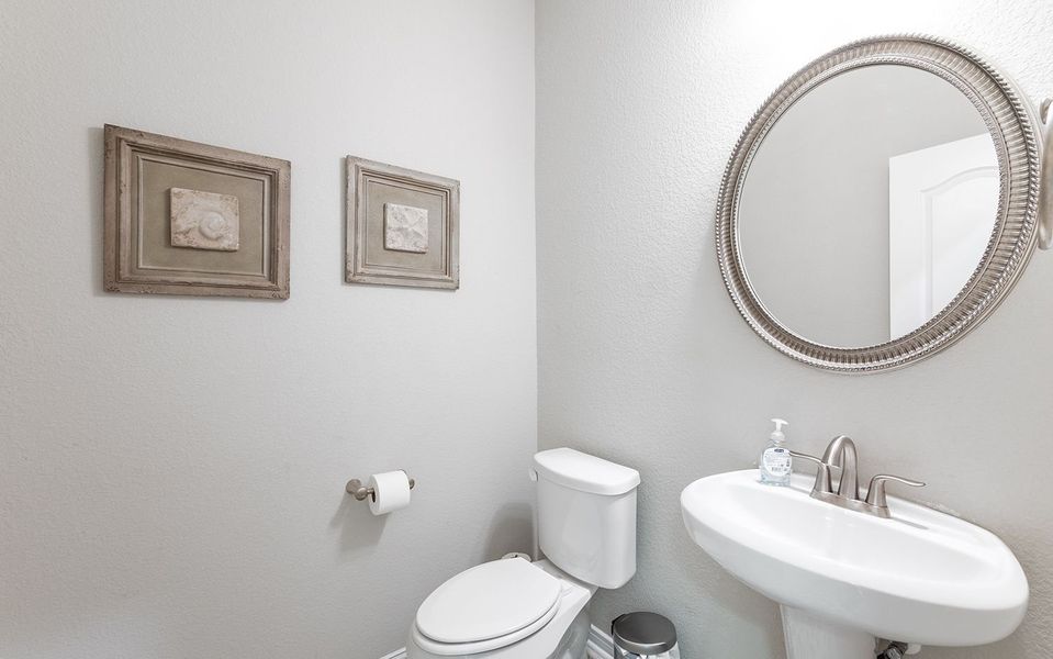 Representative furnished interior of a home built from the Snowmass by CastleRock Communities in Sanctuary, Salado (Image 5).