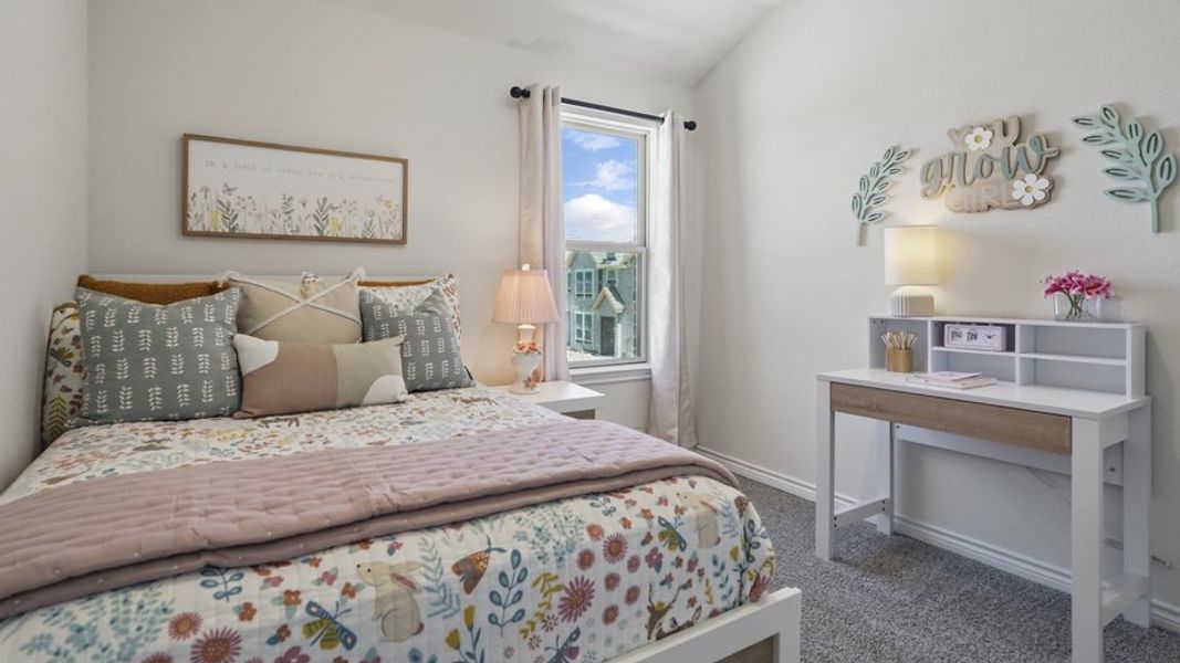 Representative furnished interior of a home built from the Caspian by D.R. Horton in Liberty Crossing, Royse City (Image 36). Representative furnished interior of a home built from the Caspian by D.R. Horton in Liberty Crossing, Royse City (Image 36).