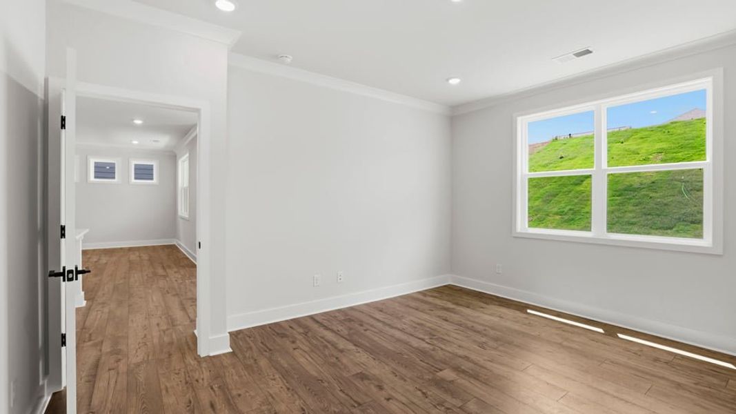 Spacious, unfurnished interior of a new home in Whitehawk Meadows, Travelers Rest (Image 36). Spacious, unfurnished interior of a new home in Whitehawk Meadows, Travelers Rest (Image 36).