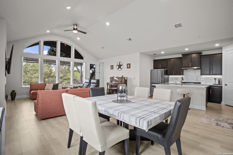 Furnished interior view inside a new home in , San Marcos (Image 31).