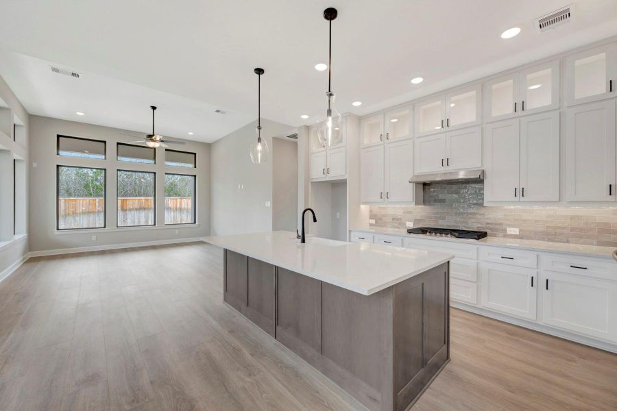Furnished interior view inside a new home in Kresston - Enclave Collection, Magnolia (Image 8).