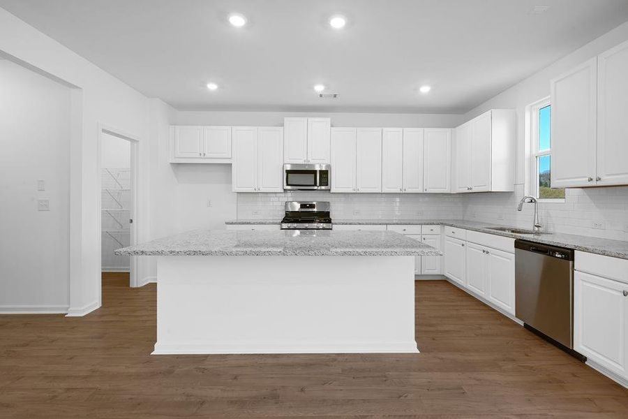 Furnished interior view inside a new home in Falls Creek, Flowery Branch (Image 5). Furnished interior view inside a new home in Falls Creek, Flowery Branch (Image 5).