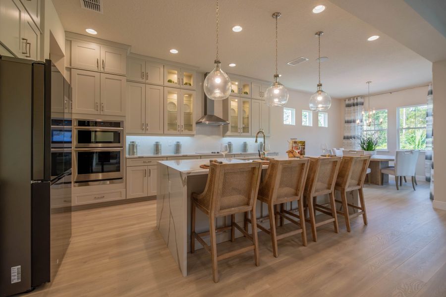 Representative furnished interior of a home built from the Ibis by Jones Homes USA in Legends Preserve, Daytona Beach (Image 9).
