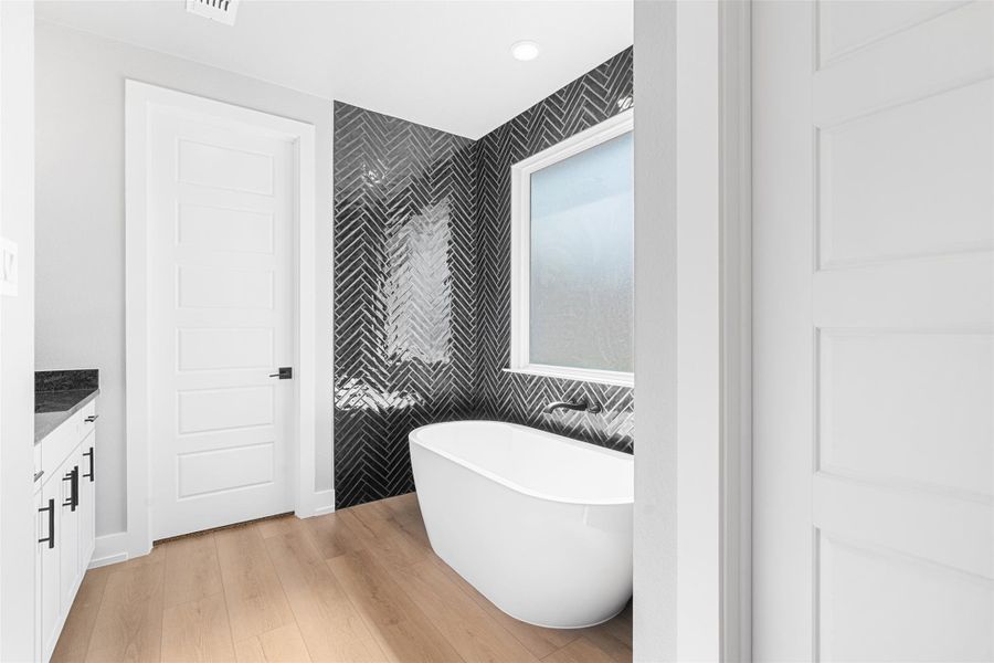 Furnished interior view inside a new home in , Nolanville (Image 5).