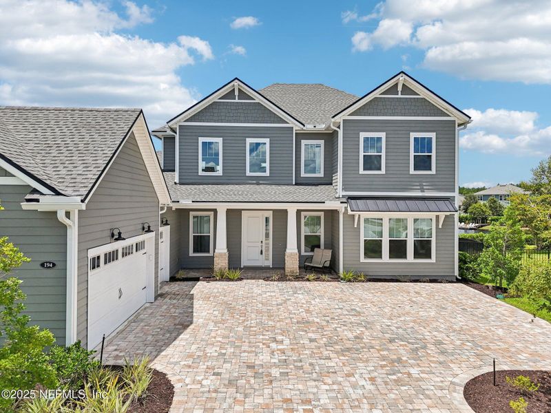 Front exterior of a new home in , St. Augustine, FL, highlighting curb appeal (Image 32).
